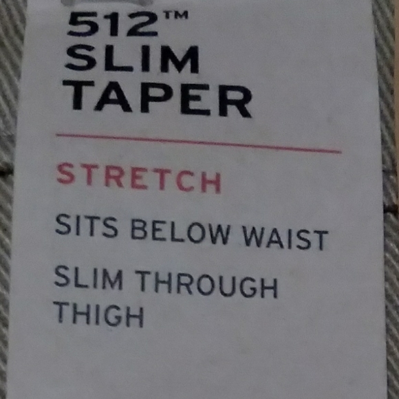 Levi's 31x32 512 slim taper - Picture 3 of 5